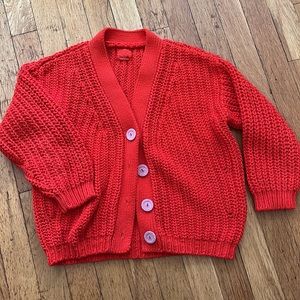 Babaa cardigan woman no18 mini summer flame